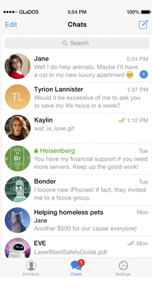 Hackear la cuenta de Telegram de otra persona en iOS